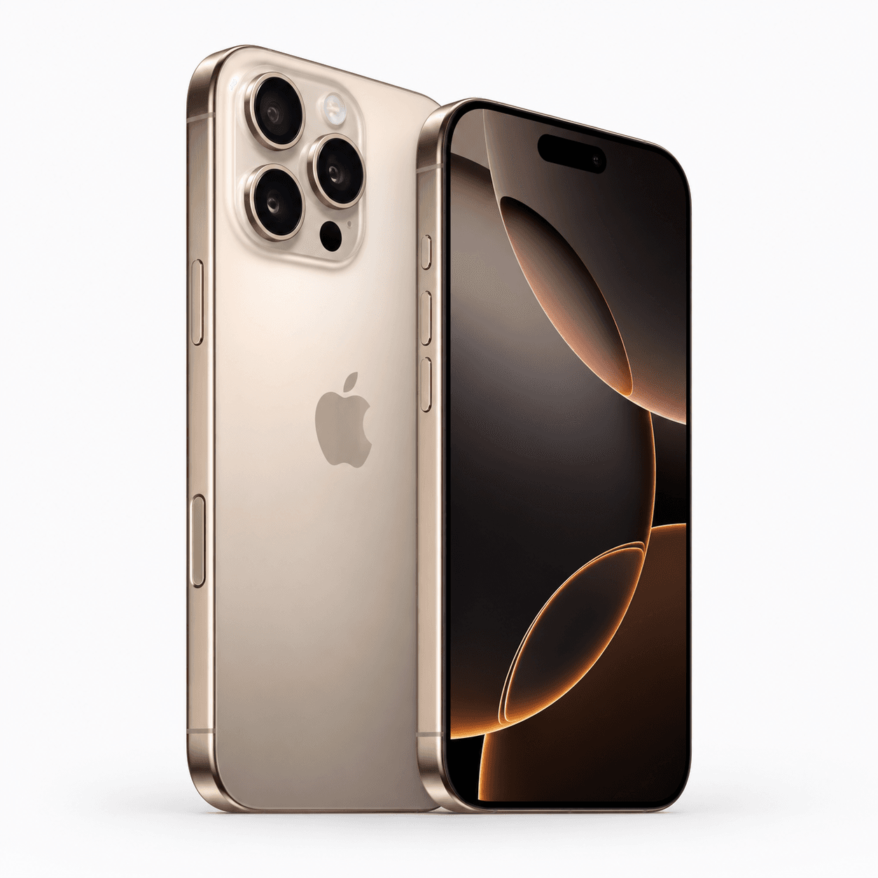 گوشی اپل مدل iPhone 16 Pro رنگ تیتانیومی صحرایی