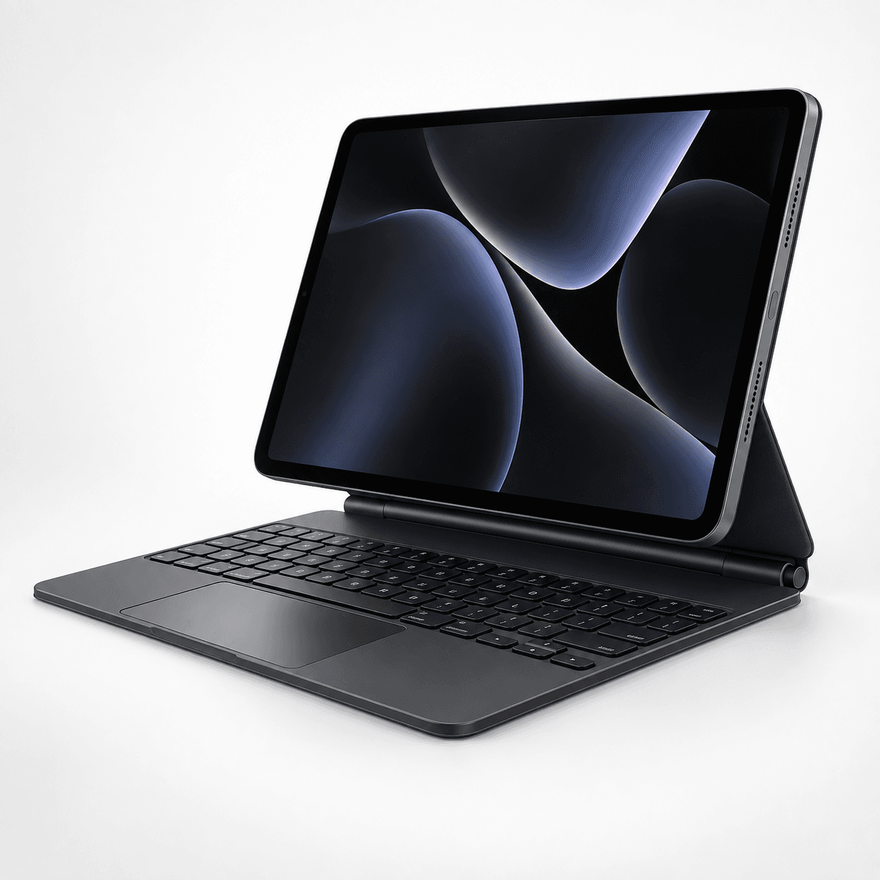 تبلت اپل مدل iPad Pro به همراه کیبورد Magic Keyboard