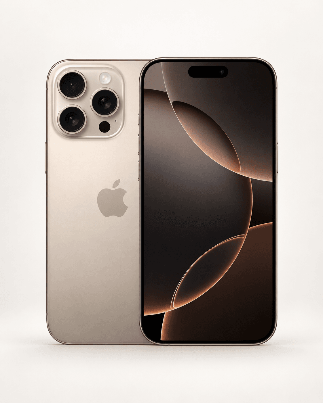 گوشی اپل مدل iPhone 16 Pro Max رنگ طلایی شامپاینی